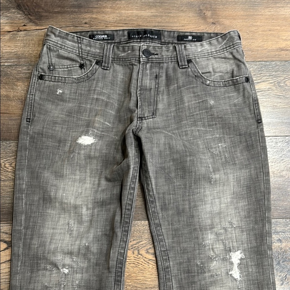 Affliction black premium Cooper relaxed boot 36